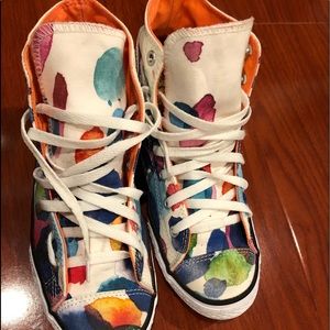 Converse All Star Sneakers  White Multi color